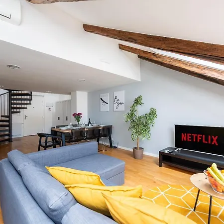 Duplex With Ac In Center Apartman *
